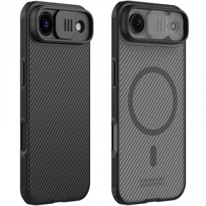 Карбоновая накладка Nillkin CamShield Pro Magnetic для Apple iPhone 17 Air (6.5")