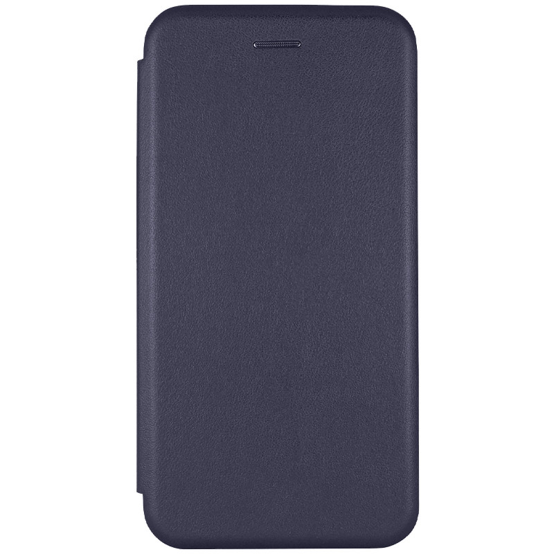 Шкіряний чохол-книжка Classy на Apple iPhone 12 Pro / 12 (6.1") (Темно-синій)