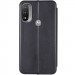Фото Кожаный чехол-книжка Classy для Motorola Moto E20 (Черный) на vchehle.ua