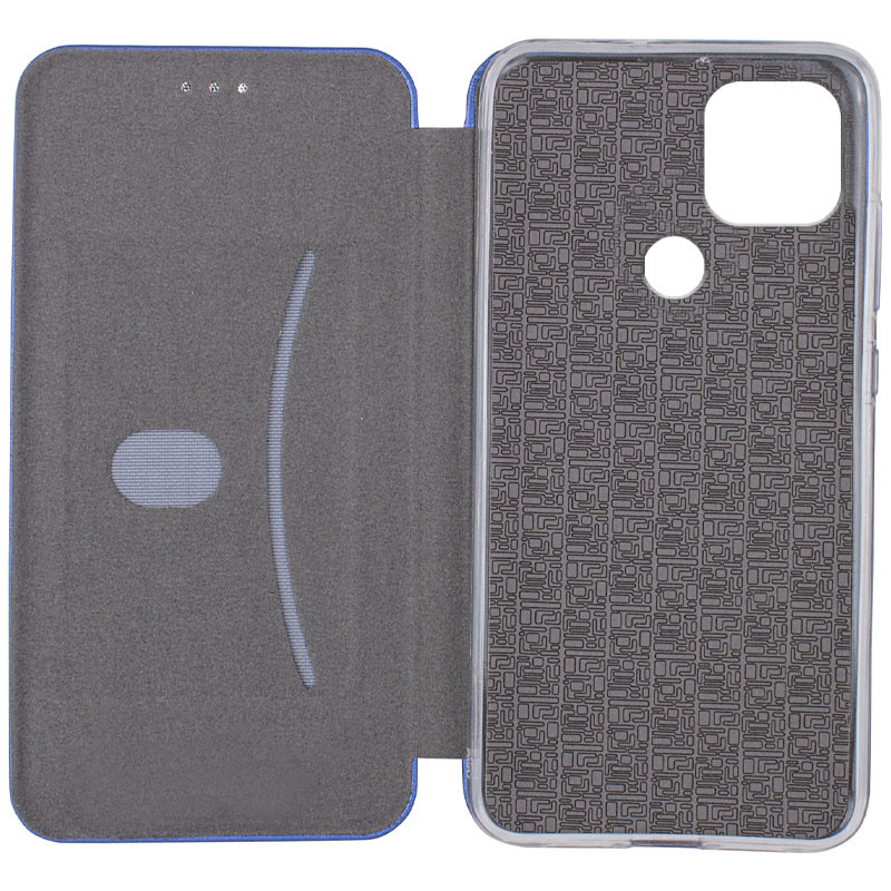 Фото Кожаный чехол-книжка Classy для Oppo A15s / A15 (Синий) в магазине vchehle.ua