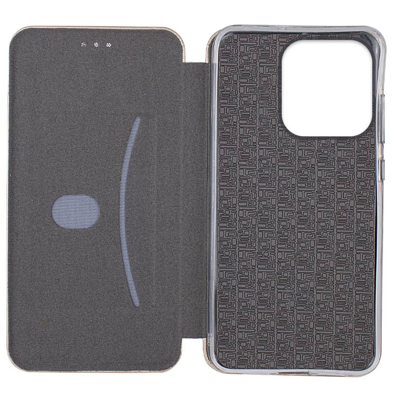 Фото Шкіряний чохол-книжка Classy на Xiaomi Redmi 15C (Europe version) (Темно-синій) на vchehle.ua