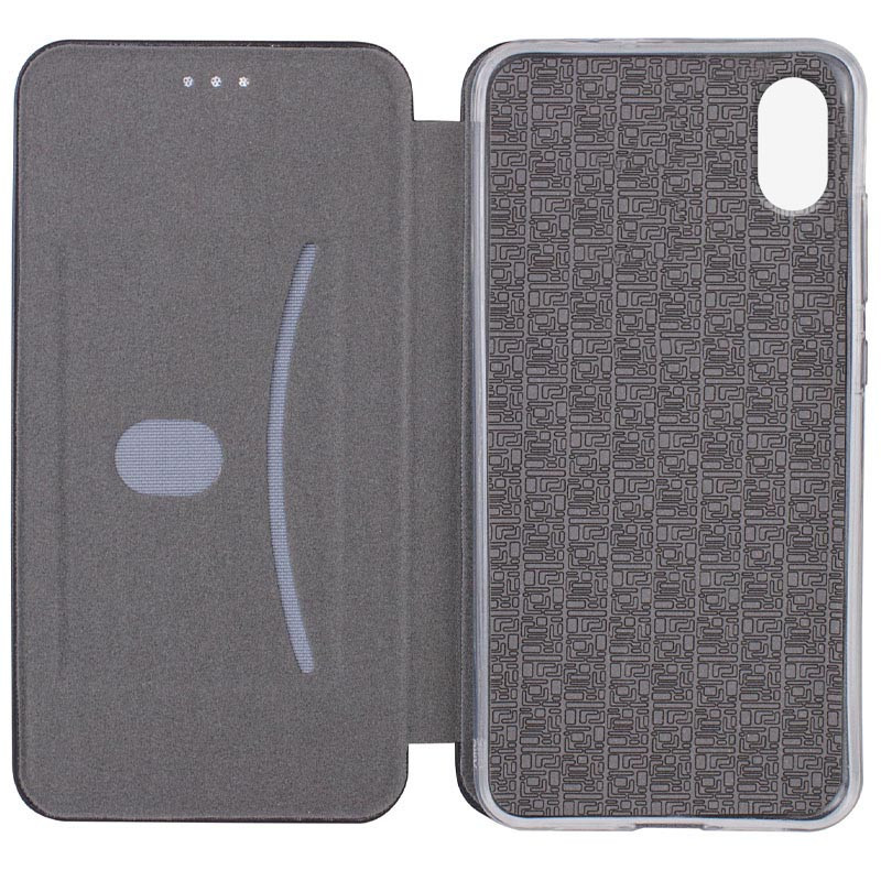 Фото Шкіряний чохол-книжка Classy на Xiaomi Redmi 7A (Темно-синій) на vchehle.ua