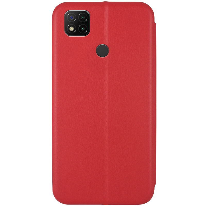 Фото Шкіряний чохол-книжка Classy на Xiaomi Redmi 9C / 10A (Червоний) на vchehle.ua