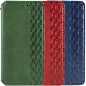 Кожаный чехол-книжка GETMAN Cubic (PU) для Oppo A3x