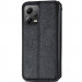 Фото Шкіряний чохол-книжка GETMAN Cubic (PU) на Xiaomi Poco X5 5G / Redmi Note 12 5G (Чорний) на vchehle.ua