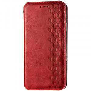 Кожаный чехол-книжка GETMAN Cubic (PU) для Xiaomi Redmi 9