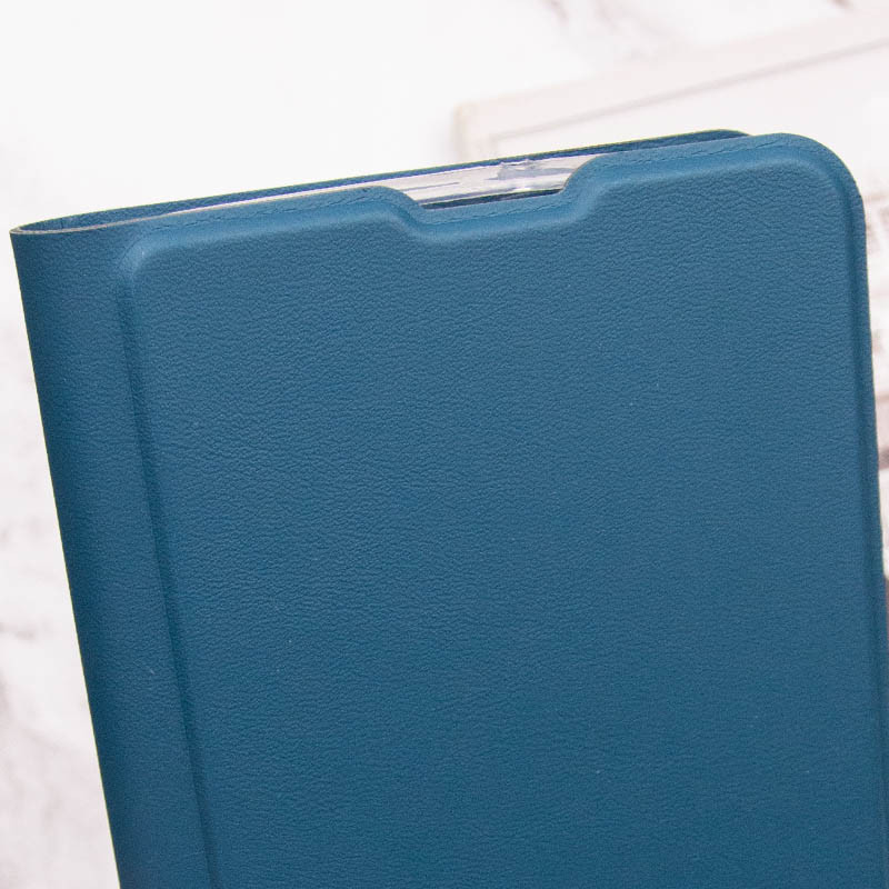 Фото Кожаный чехол-книжка GETMAN Elegant (PU) для Samsung Galaxy A54 5G (Синий) на vchehle.ua