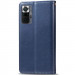 Кожаный чехол-книжка GETMAN Gallant (PU) для Xiaomi Redmi Note 10 Pro / 10 Pro Max (Синий) в магазине vchehle.ua