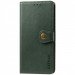 Кожаный чехол-книжка GETMAN Gallant (PU) для Xiaomi Redmi Note 9s / Note 9 Pro / Note 9 Pro Max (Зеленый)