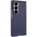 Шкіряний чохол Leather Case (AAA) на Samsung Galaxy Z Fold6 (Navy)