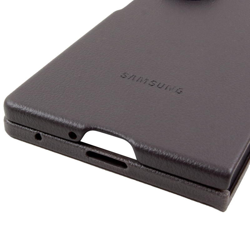 Купить Кожаный чехол Leather Case (AAA) для Samsung Galaxy Z Fold7 (Gray) на vchehle.ua