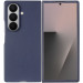 Фото Кожаный чехол Leather Case (AAA) для Samsung Galaxy Z Fold7 (Navy) на vchehle.ua