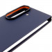 Кожаный чехол Leather Case (AAA) для Samsung Galaxy Z Fold7 (Navy) в магазине vchehle.ua