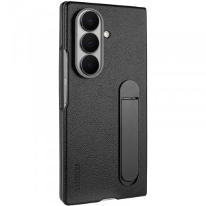 Кожаный чехол Leather Case (AAA) with stand для Samsung Galaxy Z Fold7