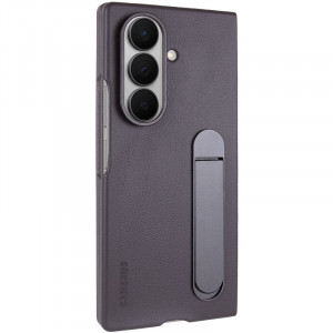 Кожаный чехол Leather Case (AAA) with stand для Samsung Galaxy Z Fold7