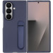 Фото Кожаный чехол Leather Case (AAA) with stand для Samsung Galaxy Z Fold7 (Navy) на vchehle.ua