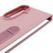 Кожаный чехол Leather Case (AAA) with stand для Samsung Galaxy Z Fold7 (Pink) в магазине vchehle.ua