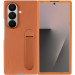Фото Кожаный чехол Leather Case (AAA) with stand для Samsung Galaxy Z Fold7 (Tan) на vchehle.ua