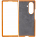 Фото Кожаный чехол Leather Case (AAA) with stand для Samsung Galaxy Z Fold7 (Tan) в магазине vchehle.ua