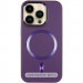 Шкіряний чохол SnapCase with Magnetic Safe на Apple iPhone 16 Pro Max (6.9") (Dark Purple)