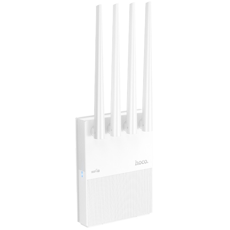 Маршрутизатор (роутер) Hoco HI31 WiFi5 1200Mbs (White) в магазині vchehle.ua