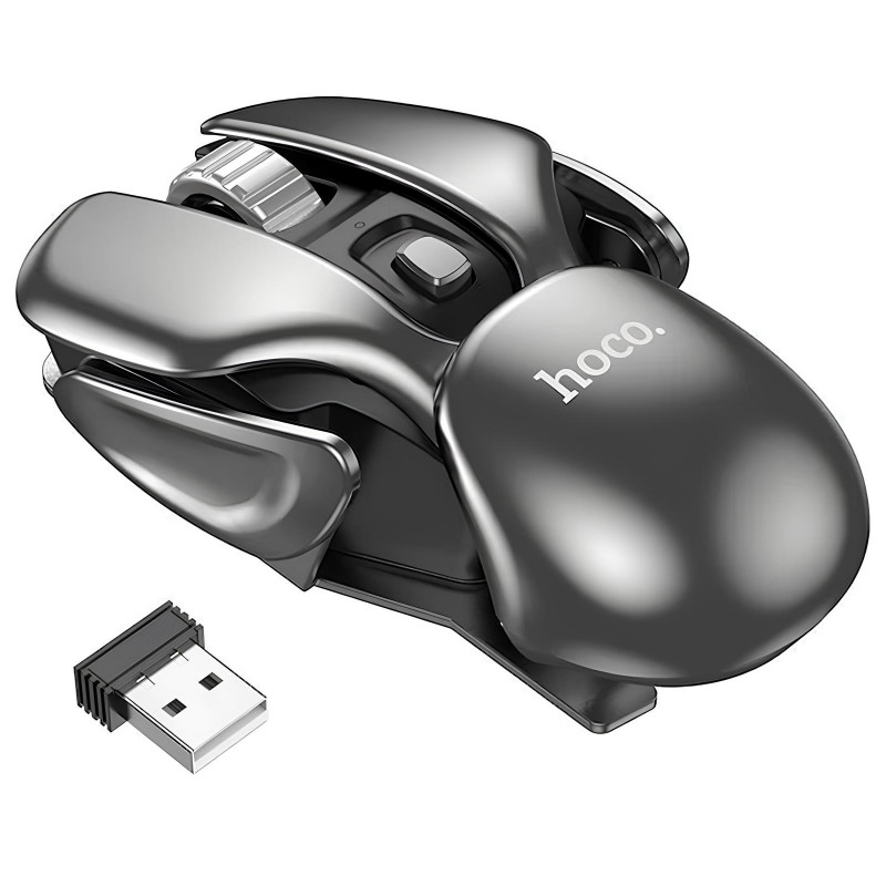 Купить Мышь игровая Hoco DI43 Silent Click 2.4G (Black) на vchehle.ua