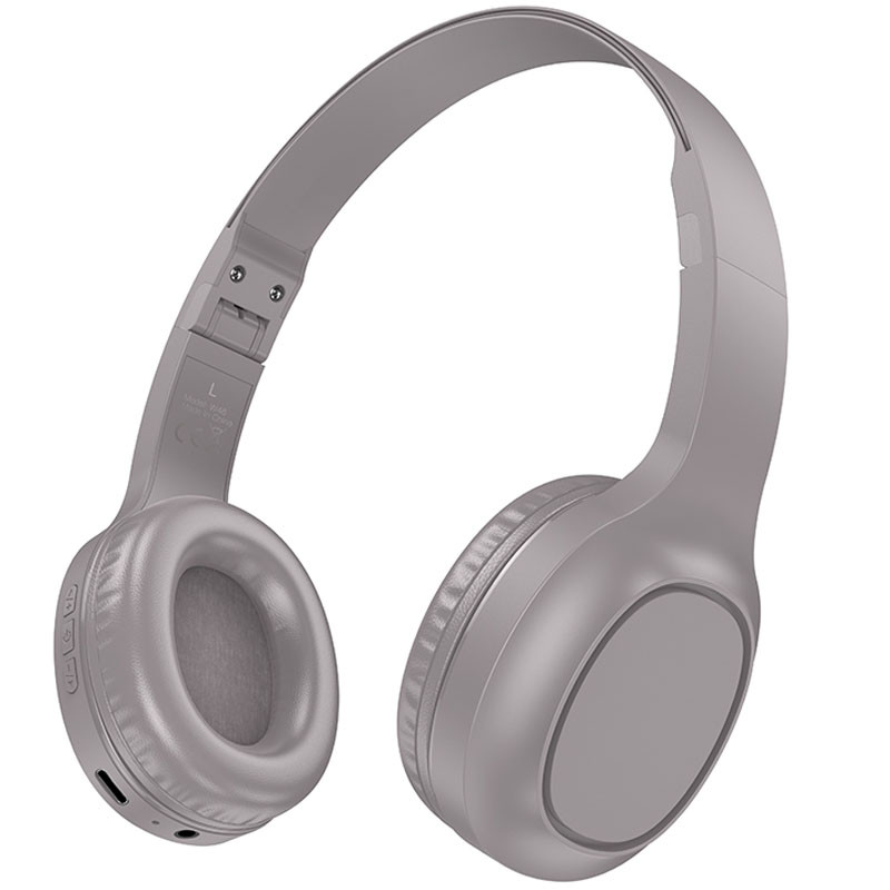 Накладні бездротові навушники Hoco W46 Charm (Brown)