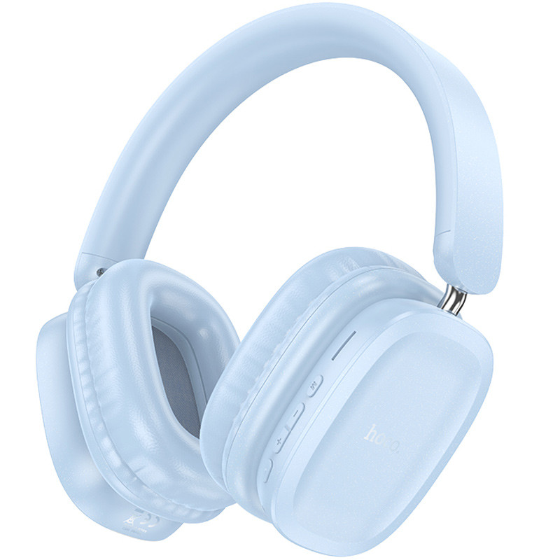 Накладні бездротові навушники Hoco W51 Delightful (Blue)