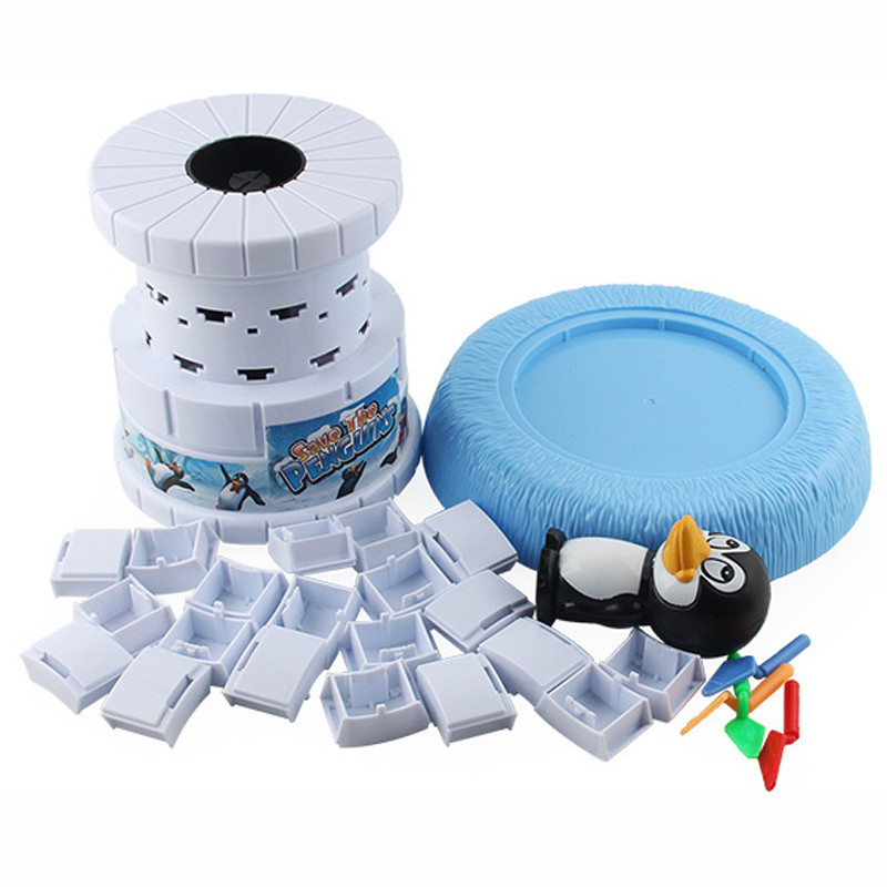 Заказать Настольная интерактивная игра Ummi 707-19 Save the Penguin Game (Blue) на vchehle.ua