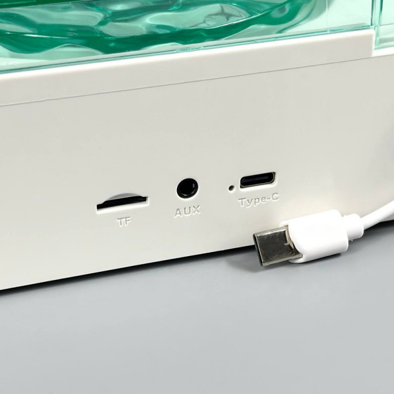 Фото Нічник Gramophone Waves KW-03 14*14*6,5 (White) в маназині vchehle.ua