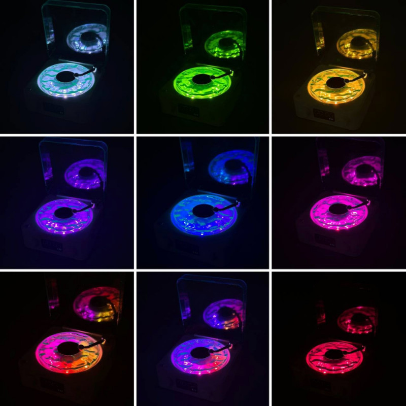 Замовити Нічник Gramophone Waves KW-03 14*14*6,5 (White) на vchehle.ua