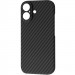 Пластиковая накладка Fibra Carbonite для Apple iPhone 17 (6.3") (Black)