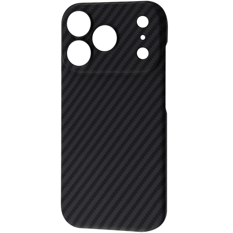 Пластиковая накладка Fibra Carbonite для Apple iPhone 17 Pro (6.3") (Black)