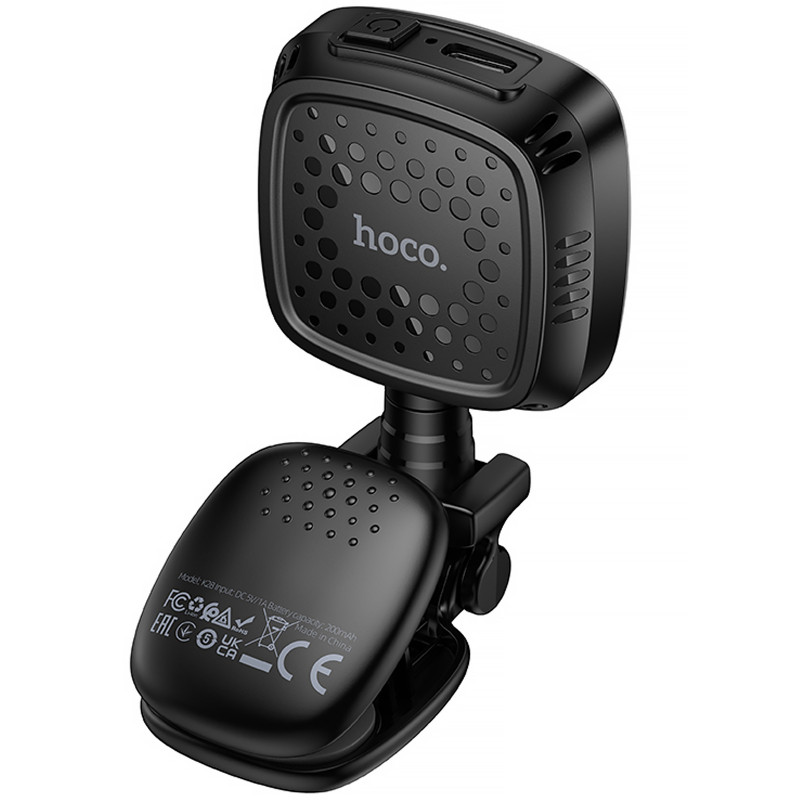 Фото Портативная лампа для селфи Hoco K28 Square Selfie Light 200 mAh (Black) на vchehle.ua