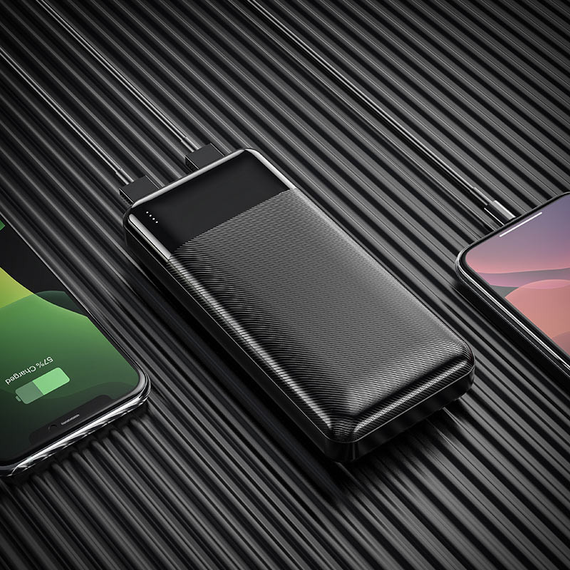 Купить Портативное ЗУ Power Bank Hoco J72A 20000 mAh (Черный) на vchehle.ua