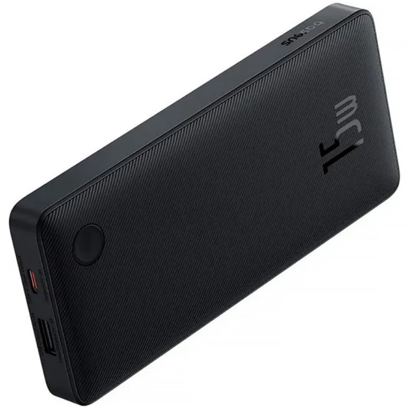 Фото Портативний ЗП Power Bank Baseus Airpow Lite OS 15W 10000 mAh (P10067500) (Cosmic Black) на vchehle.ua