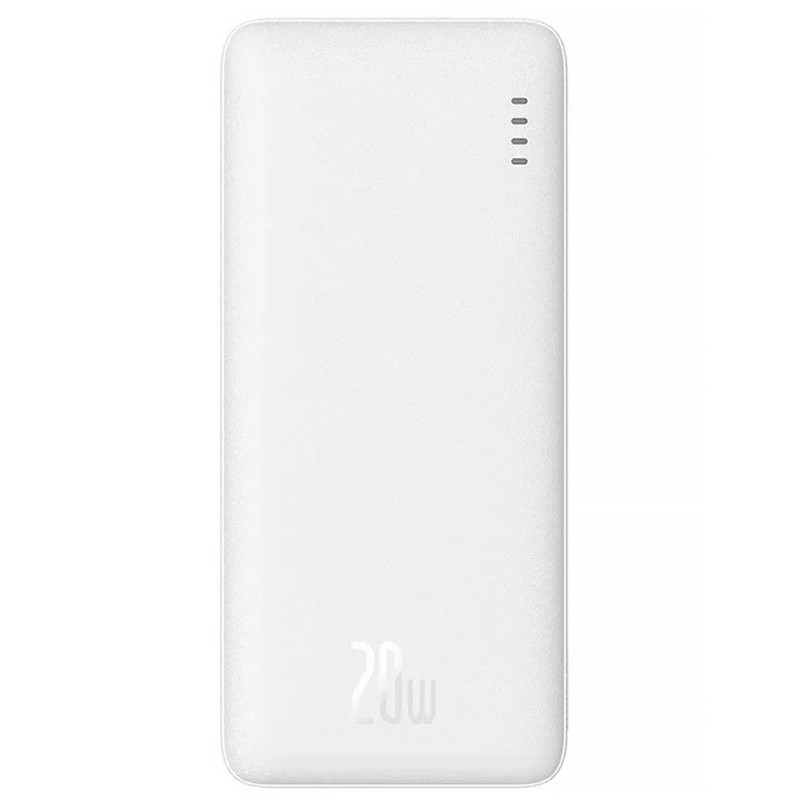 Портативний ЗП Power Bank Baseus Airpow OS 20W 10000 mAh (PPQD09000) (White) в магазині vchehle.ua