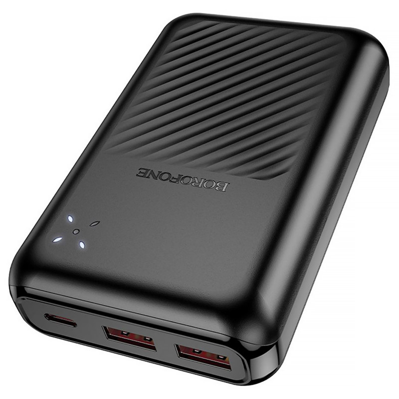 Портативное ЗУ Power Bank Borofone BJ30A Starlight 22.5W+PD20W 20000 mAh (Black) в магазине vchehle.ua