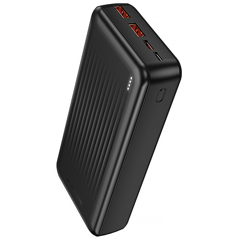 Портативний ЗП Power Bank Borofone BJ80A Starlight 22.5W+PD20W 20000 mAh (Black)