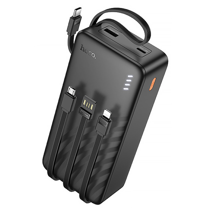 Портативний ЗП Power Bank Hoco J146B Night tide with 4 cables 30000mAh