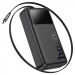 Фото Портативний ЗП Power Bank Hoco Q41 Bright 22.5W+PD20W with cable Type-C 20000mAh (Black) в маназині vchehle.ua