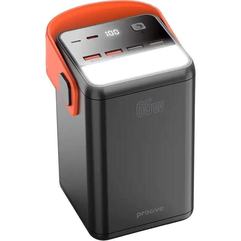 Power Bank 60000 mAh Proove Powerbox 65W (Black)