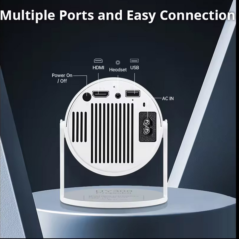 Проектор 4k Android HY300 (White) в магазине vchehle.ua