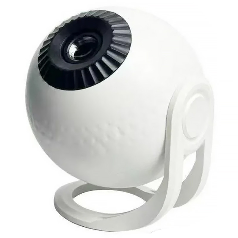 Проектор-ночник Galaxy Projector with 12 cards and Remote Control (White)