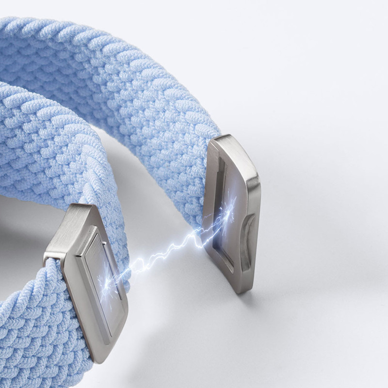 Фото Ремінець Dux Ducis Mixture Ultra для Apple Watch 38/40/41/42mm(ser.10) (Light Blue) в маназині vchehle.ua