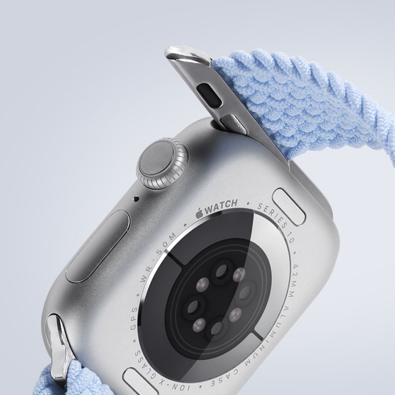 Купити Ремінець Dux Ducis Mixture Ultra для Apple Watch 38/40/41/42mm(ser.10) (Light Blue) на vchehle.ua