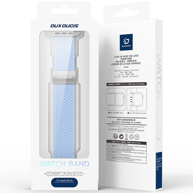 Замовити Ремінець Dux Ducis Mixture Ultra для Apple Watch 38/40/41/42mm(ser.10) (Light Blue) на vchehle.ua