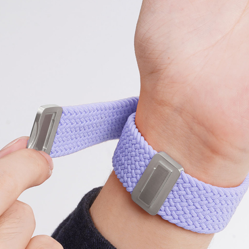 Ремінець Dux Ducis Mixture Ultra для Apple Watch 38/40/41/42mm(ser.10) (Misty Purple) в магазині vchehle.ua