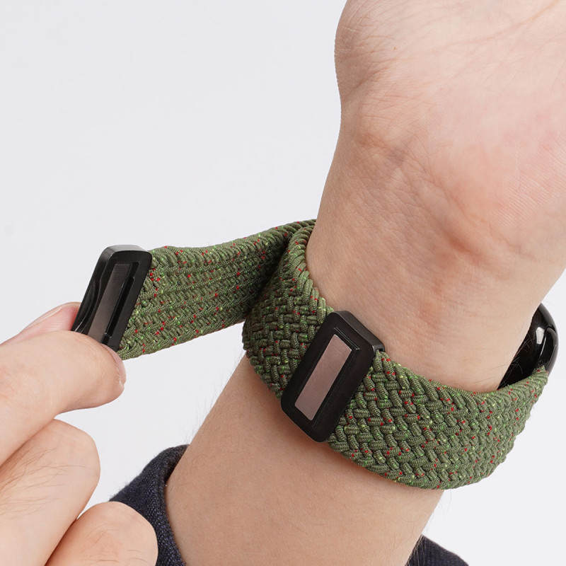 Ремінець Dux Ducis Mixture Ultra для Apple Watch 42(ser.1-3)/44/45/46/49mm (Starry Olive) в магазині vchehle.ua