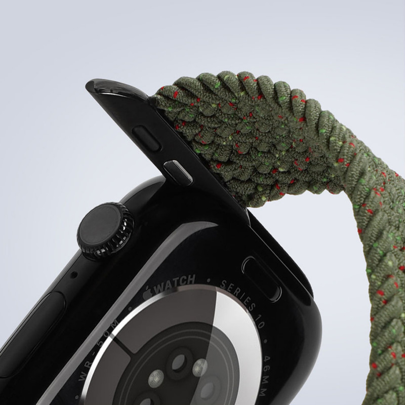 Купити Ремінець Dux Ducis Mixture Ultra для Apple Watch 42(ser.1-3)/44/45/46/49mm (Starry Olive) на vchehle.ua